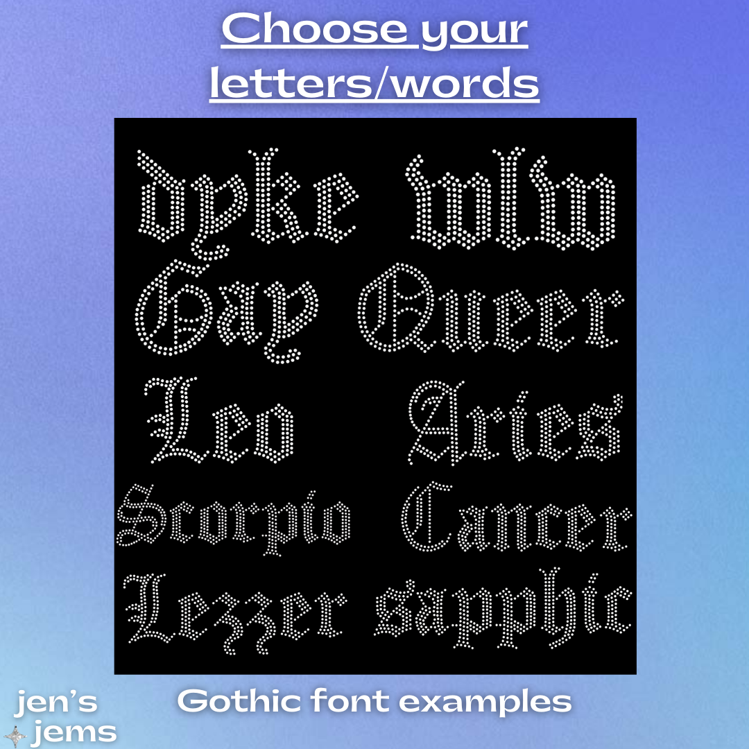 Custom Gothic T-Shirt