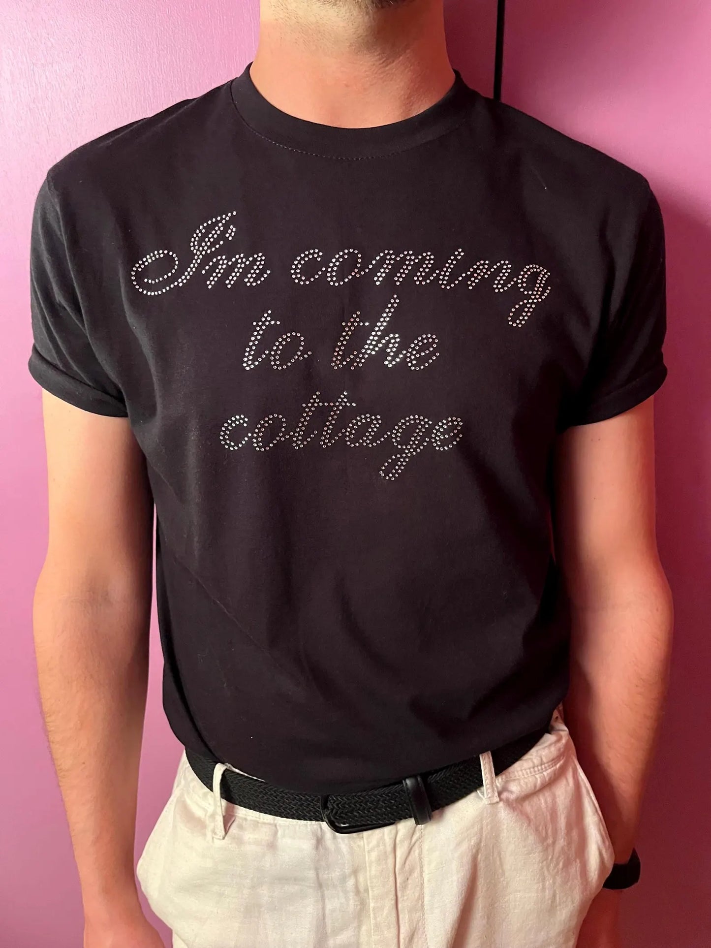 Custom I'm coming to the cottage Script Heated Rivalry Inspired T-Shirt