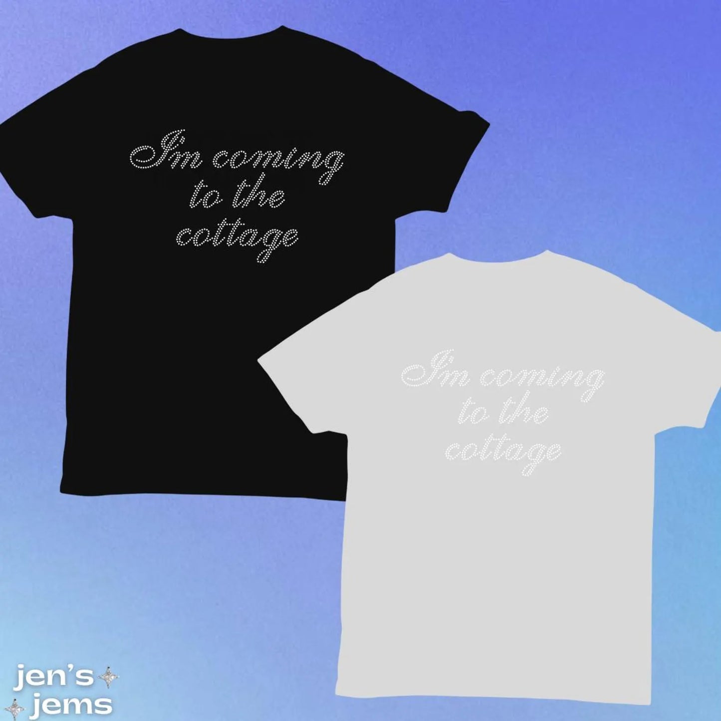 Custom I'm coming to the cottage Script Heated Rivalry Inspired T-Shirt